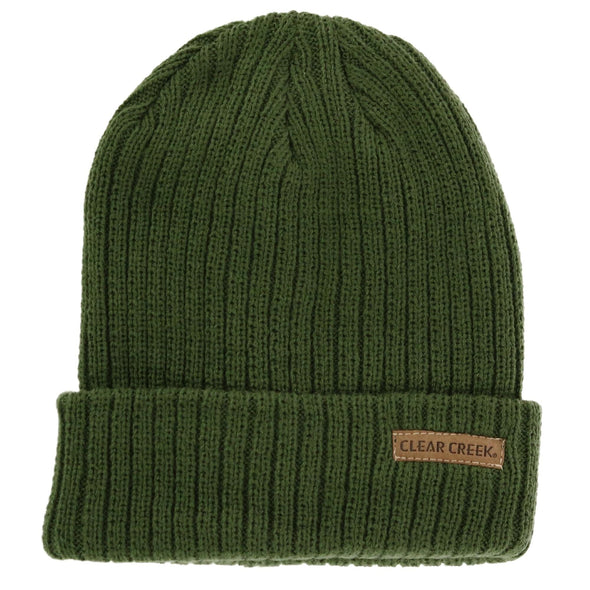 Men's Ribbed Knit Cuff Cap