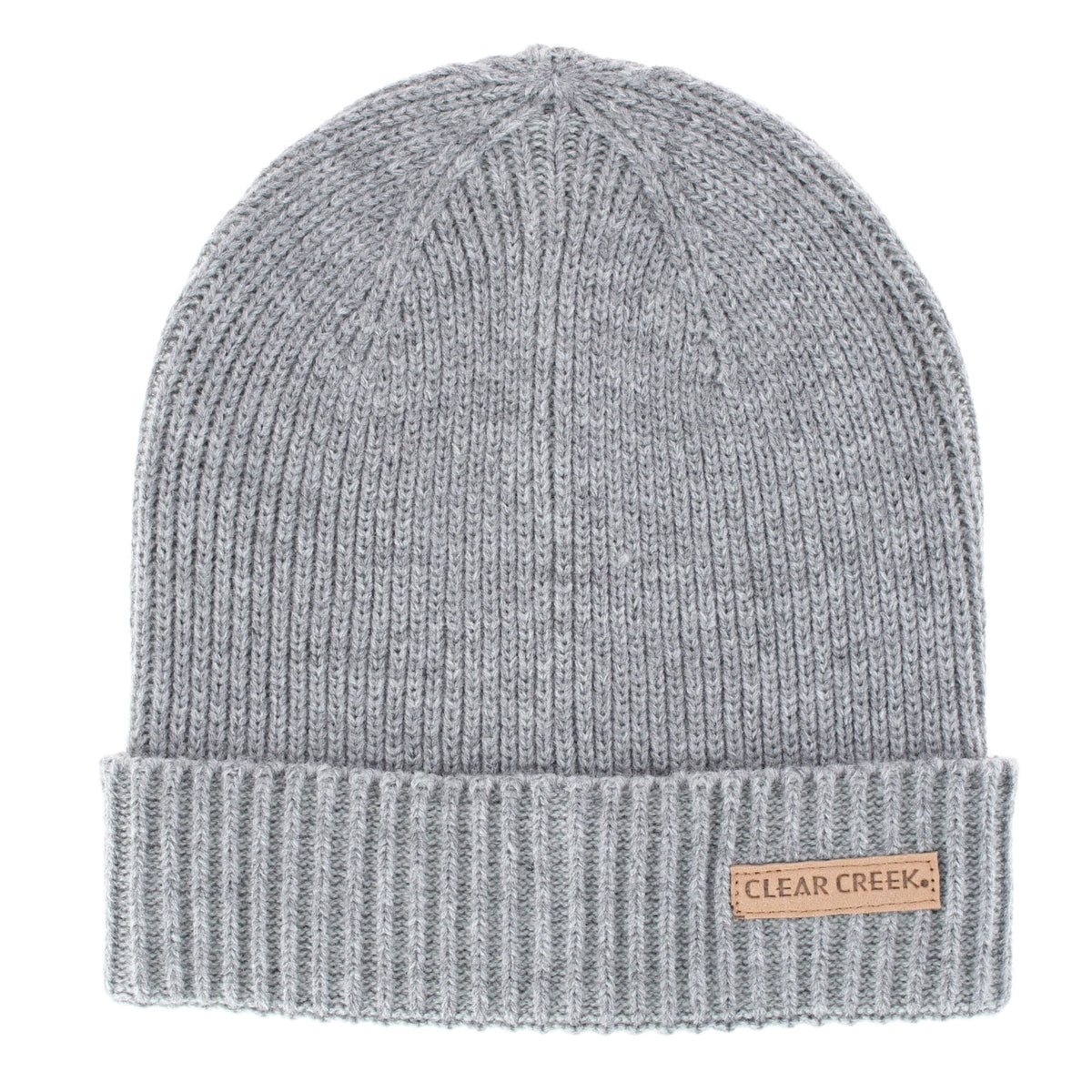 Clear Creek Men's Solid Color Knit Winter Beanie Cuff Hat - Men's Solid Color Knit Winter Beanie Cuff Hat