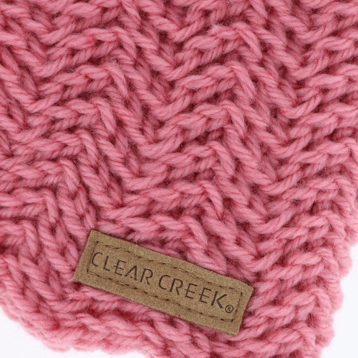 Clear Creek Women's Cinched Knit Winter Headband - Pink