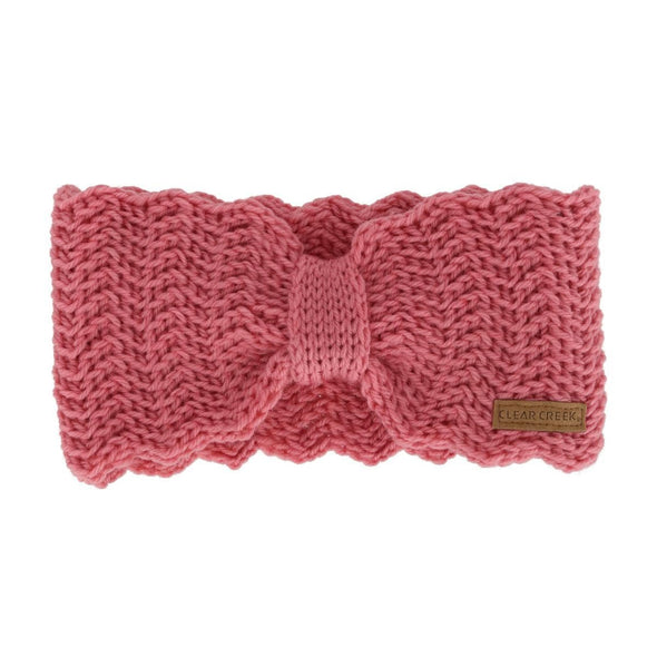 Women's Cinched Knit Winter Headband