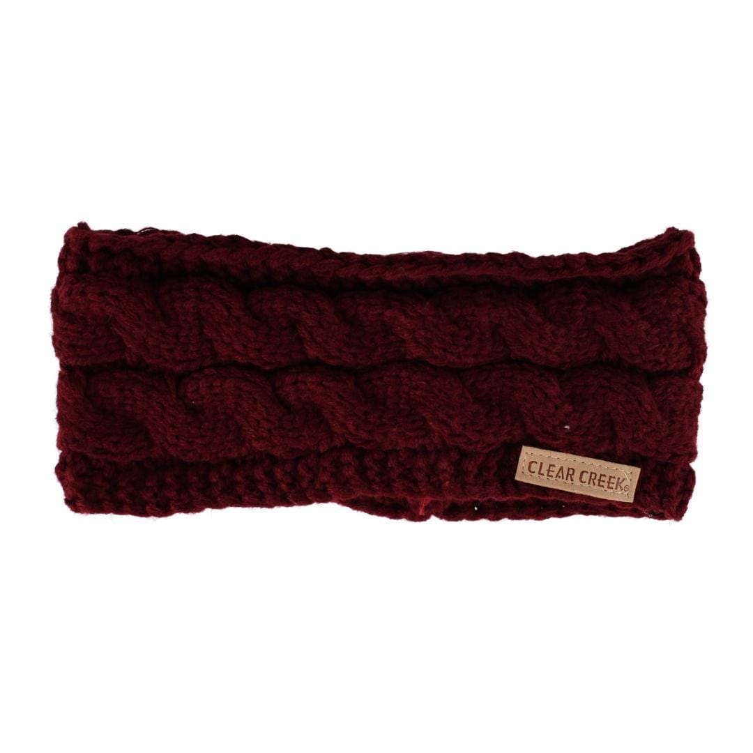 Clear Creek Women's Knit Wrap Around Winter Headband - Women's Knit Wrap Around Winter Headband