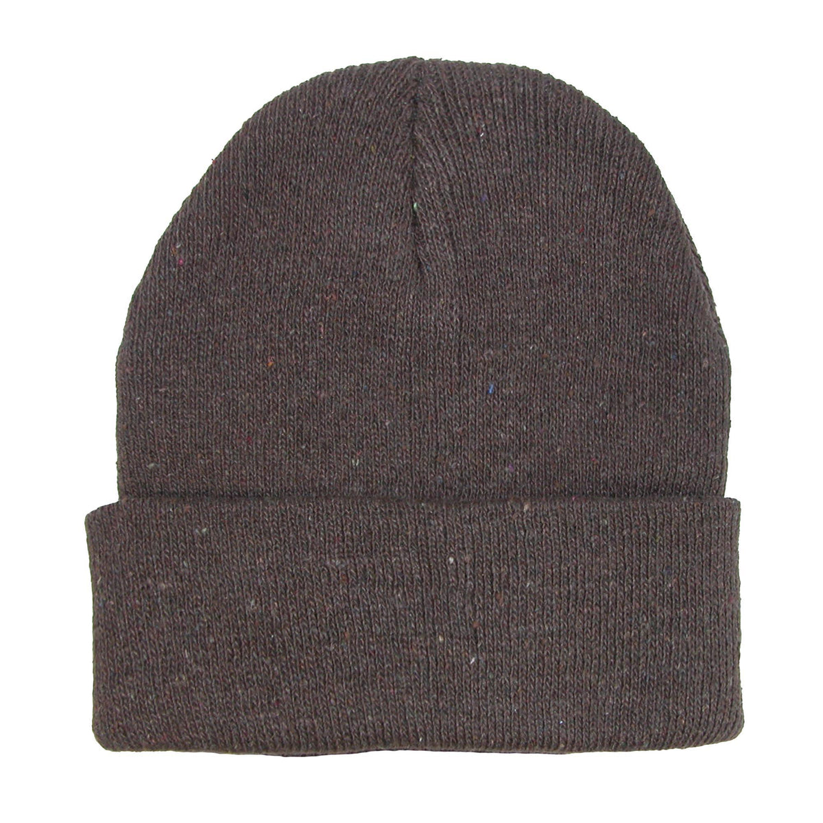 CTM® Kids' Knit Winter Cuff Stocking Cap - Brown