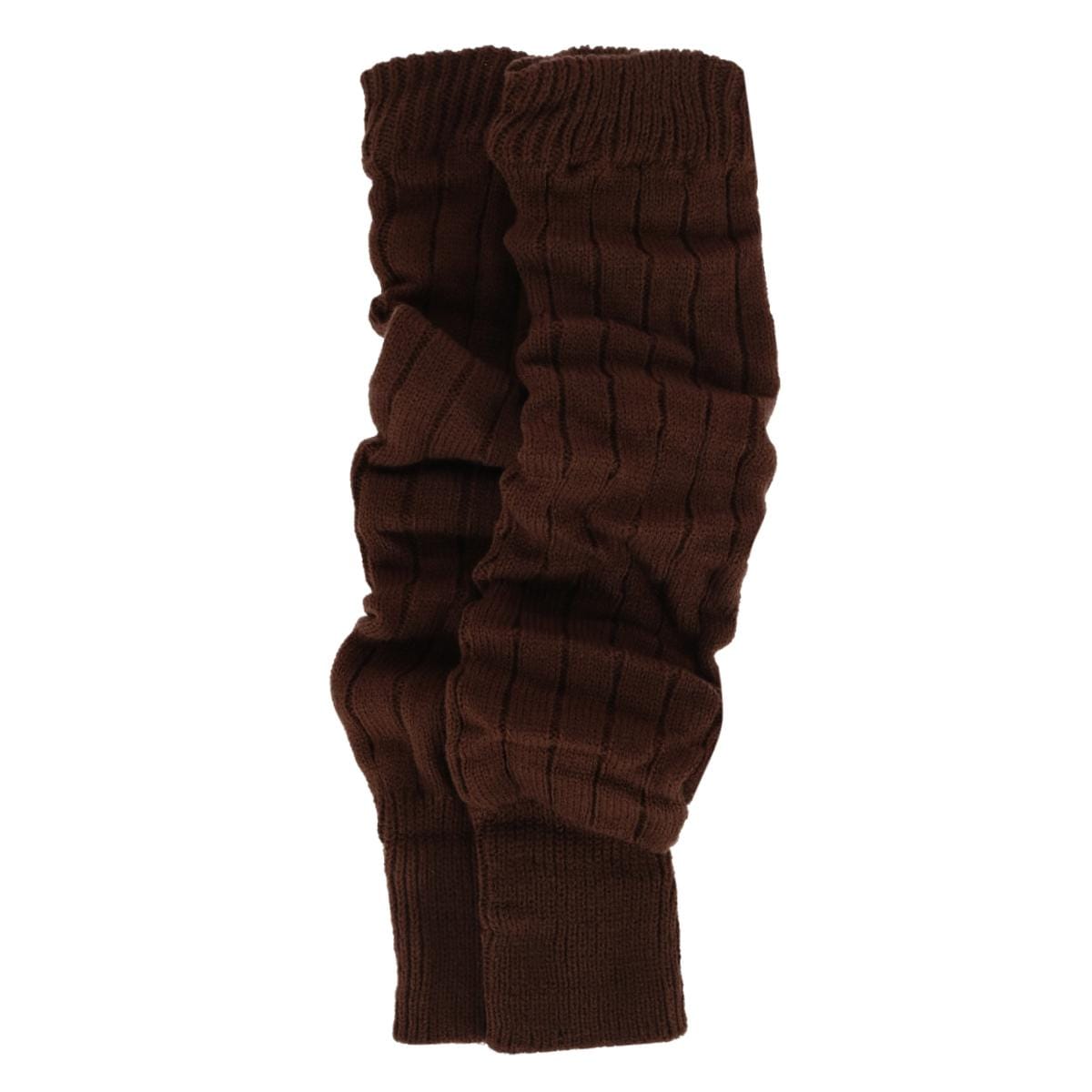 Gold Medal Women's Wide Ribbed Solid Legwarmers (1 Pair) - Brown