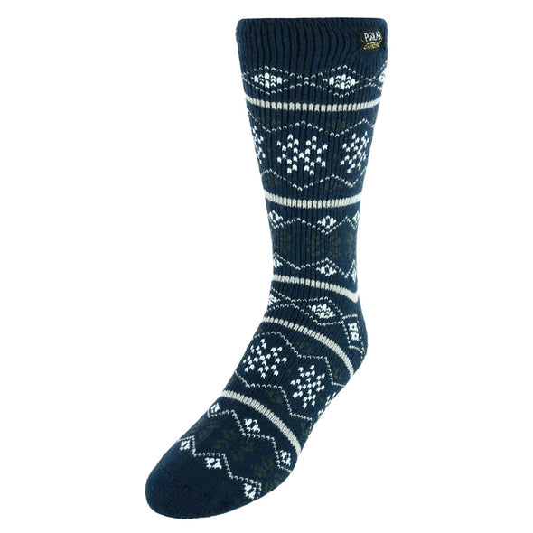 Men's Assorted Stripes and Solids Slipper Socks