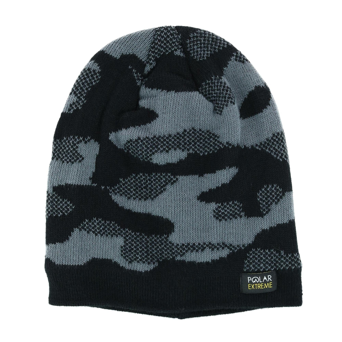 Polar Extreme Men's Camo Print Pull Hat with Lining - Men's Camo Print Pull Hat with Lining