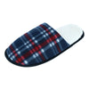 Men's Classic Plaid Sherpa Lined Slippers