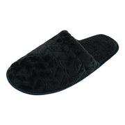 Men's Plush Chevron Sherpa Lined Slipper