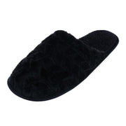 Women's Plush Chevron Sherpa Lined Slippers