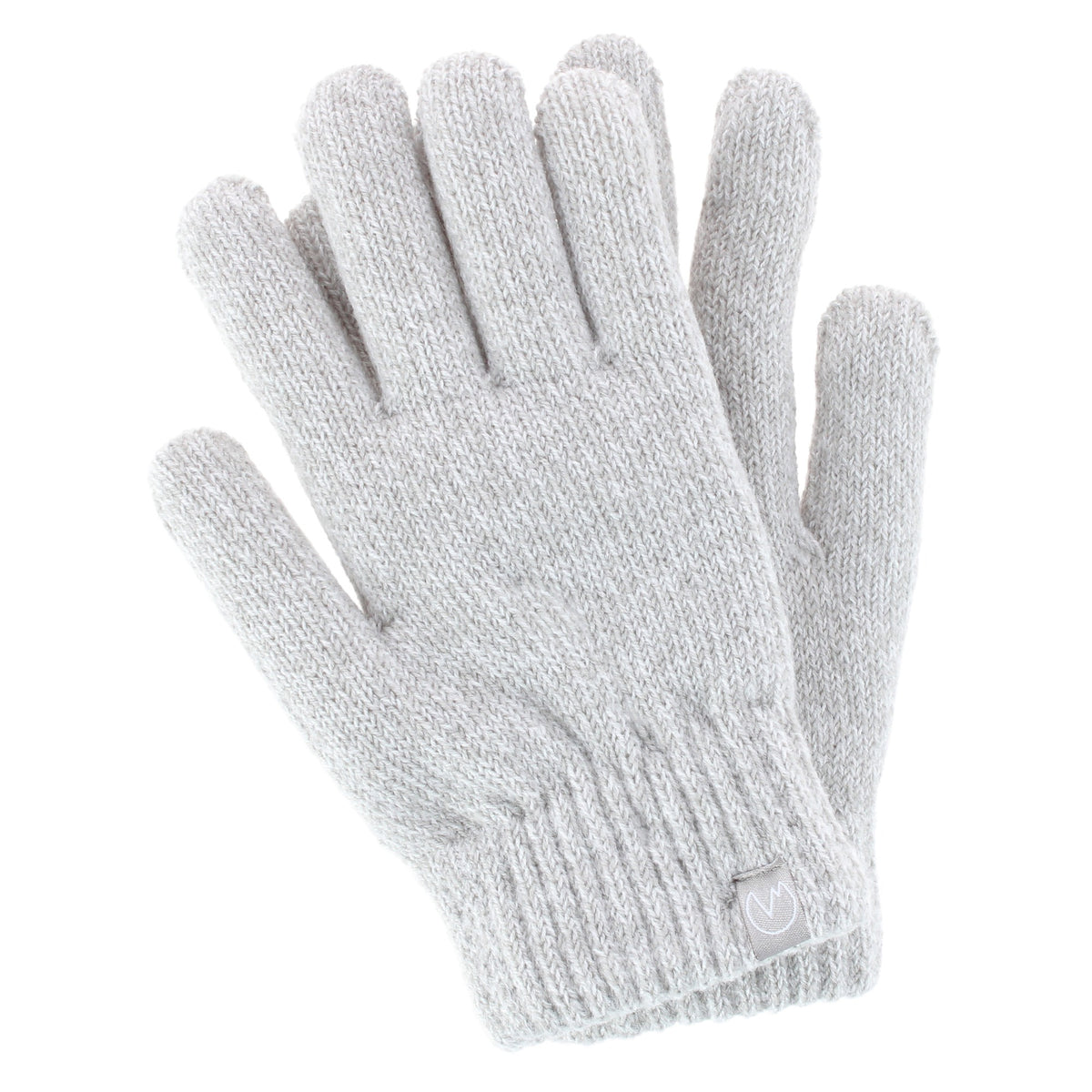 Polar Extreme Girl's Sherpa Lined Winter Gloves, Ages 8-12 - Gray