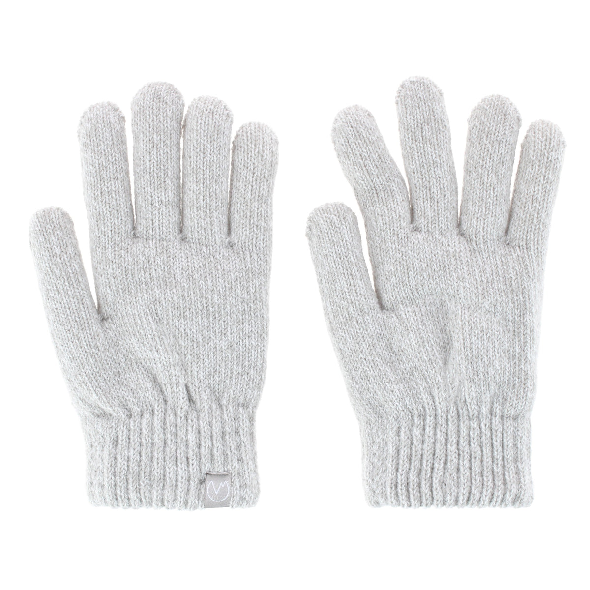 Polar Extreme Girl's Sherpa Lined Winter Gloves, Ages 8-12 - Gray