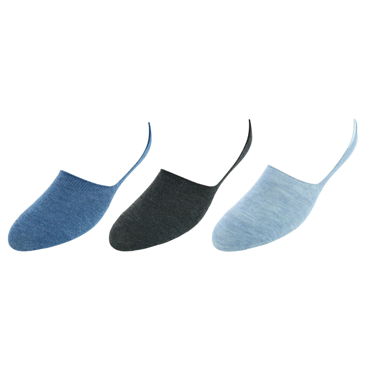 Red White & Crew Men's Low Liner Socks (3 Pair Pack) - Blue