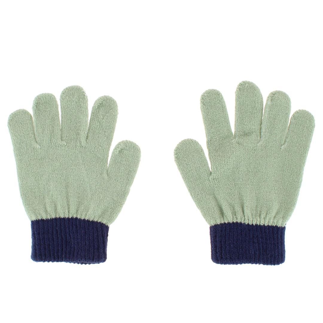Snuggle Buds Boy's Toddler (1-3) Dinosaur Winter Beanie and Gloves Set - Green