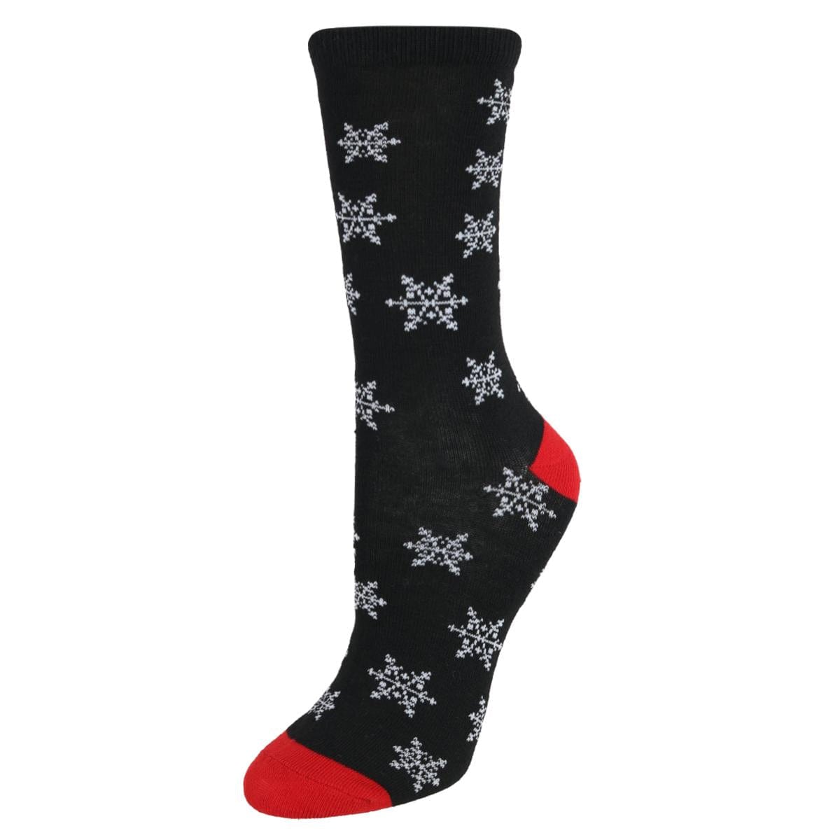 Gold Medal Women's Christmas Stocking w/ 2 pack Novelty Crew Socks - Snowman