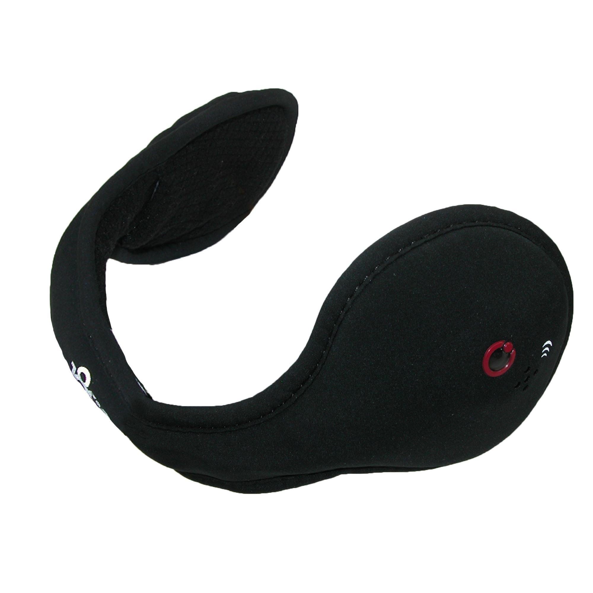 180s Bluetooth Headphone Wrap Around Earmuffs - Black