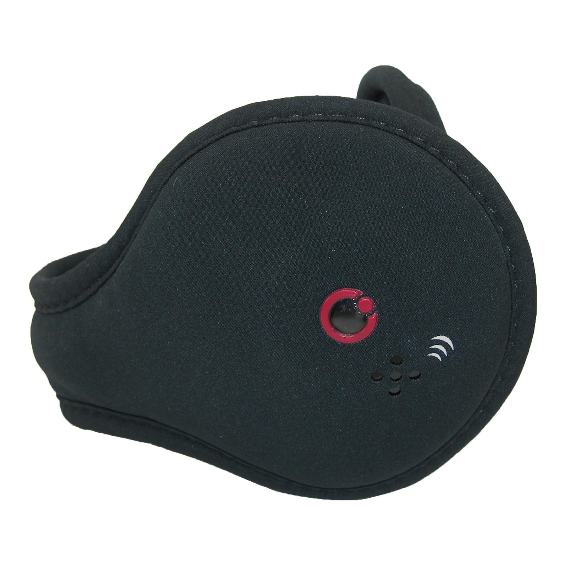 180s Bluetooth Headphone Wrap Around Earmuffs - Black