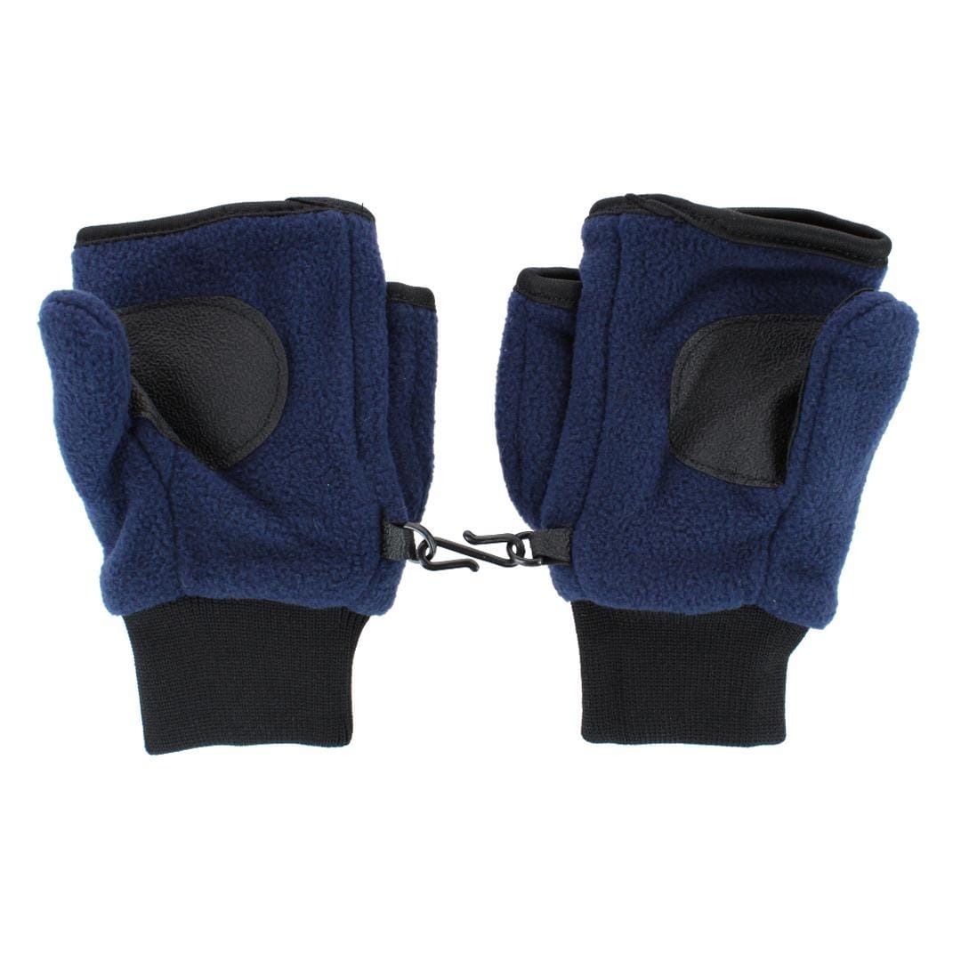 Polar Wear Kid's 2-4 Winter Fleece Convertible Fingerless Glove to Mitten