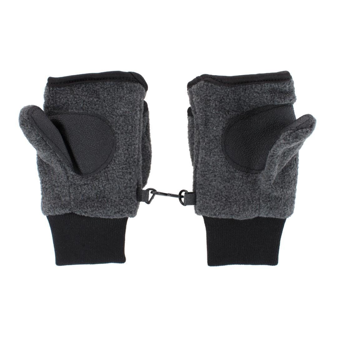 Polar Wear Kid's 2-4 Winter Fleece Convertible Fingerless Glove to Mitten - Kid's 2-4 Winter Fleece Convertible Fingerless Glove to Mitten