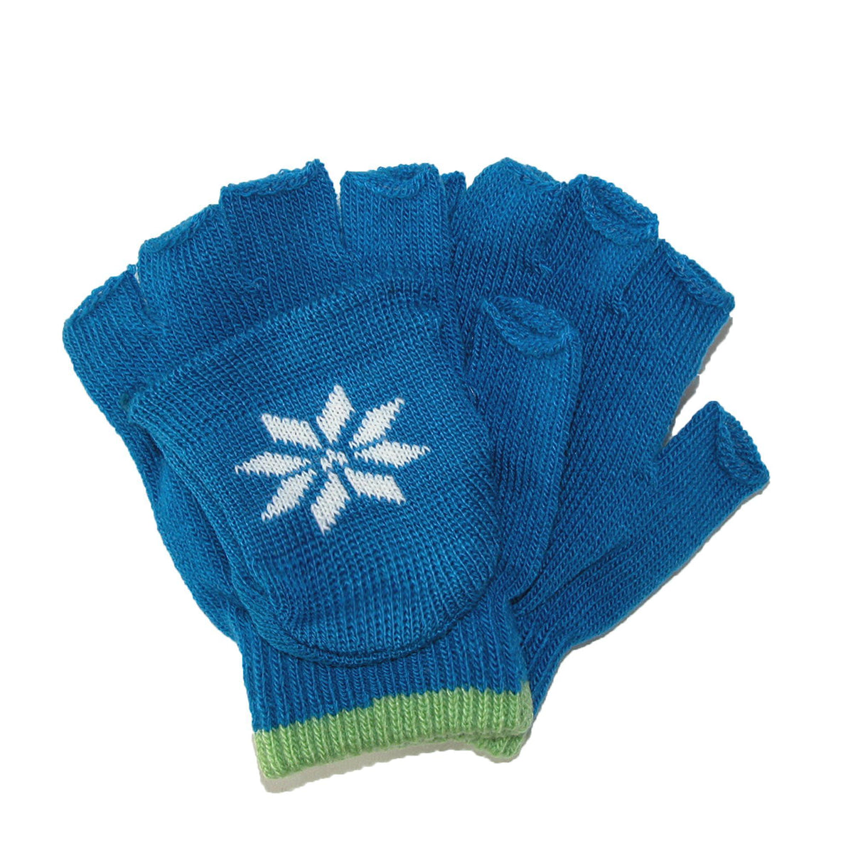 CTM® Kids' Stretch Convertible Fingerless Winter Gloves - Kids' Stretch Convertible Fingerless Winter Gloves