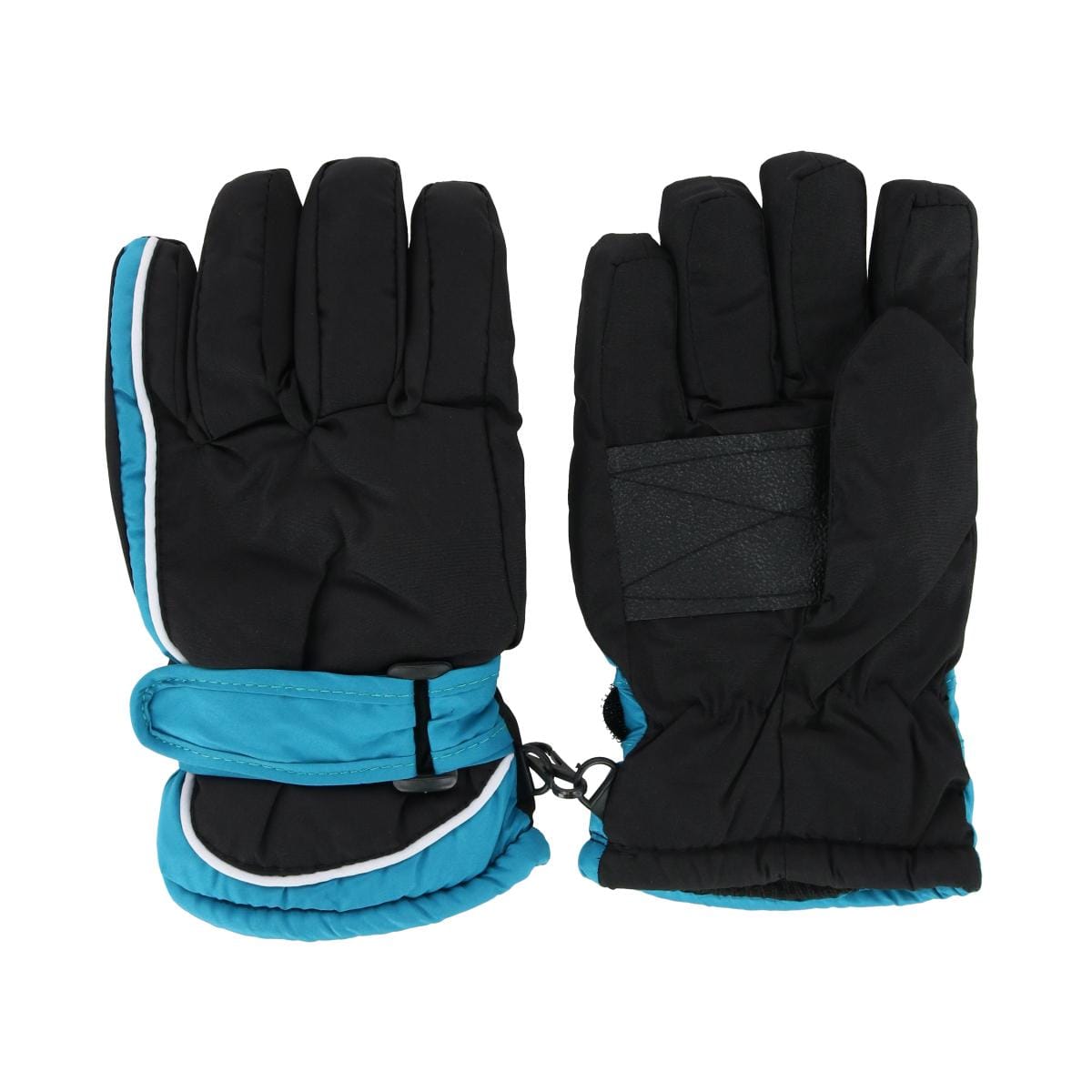 Iceberg Polar Wear Kids' 4-7 Thermal Lined Water Repellant Ski Glove - Aqua