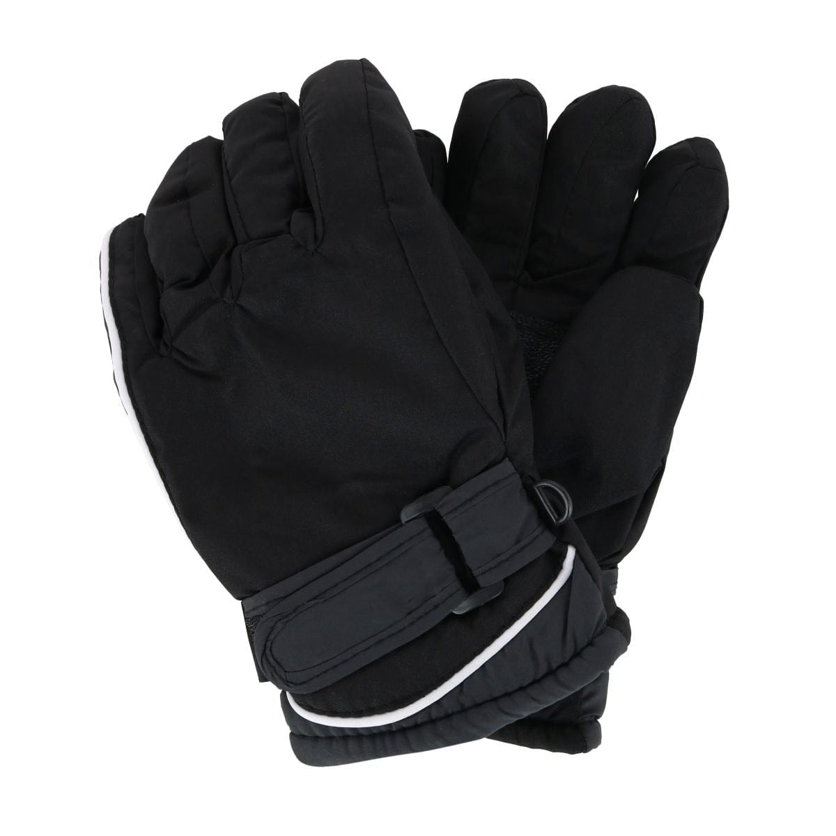 Iceberg Polar Wear Kids' 4-7 Thermal Lined Water Repellant Ski Glove - Black