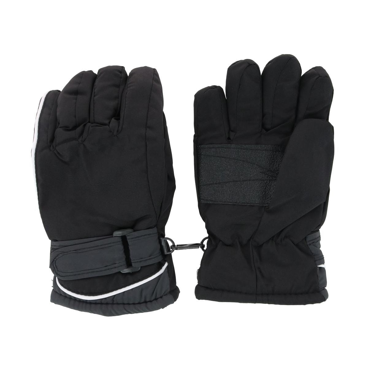 Iceberg Polar Wear Kids' 4-7 Thermal Lined Water Repellant Ski Glove - Black