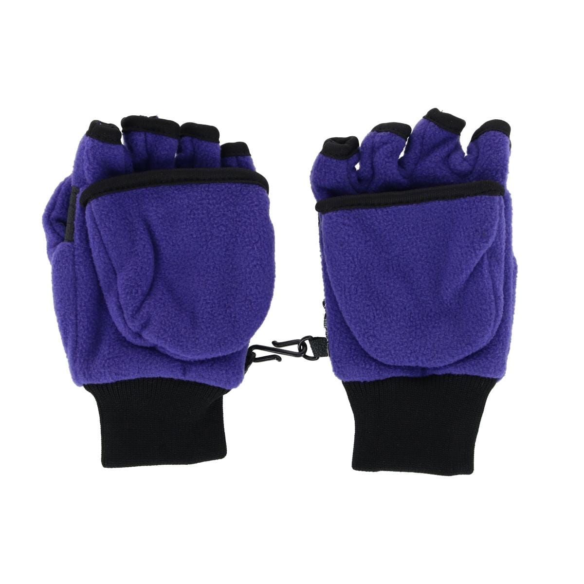 Iceberg Polar Wear Kid's 4-7 Fleece Convertible Fingerless Glove to Mitten - Purple