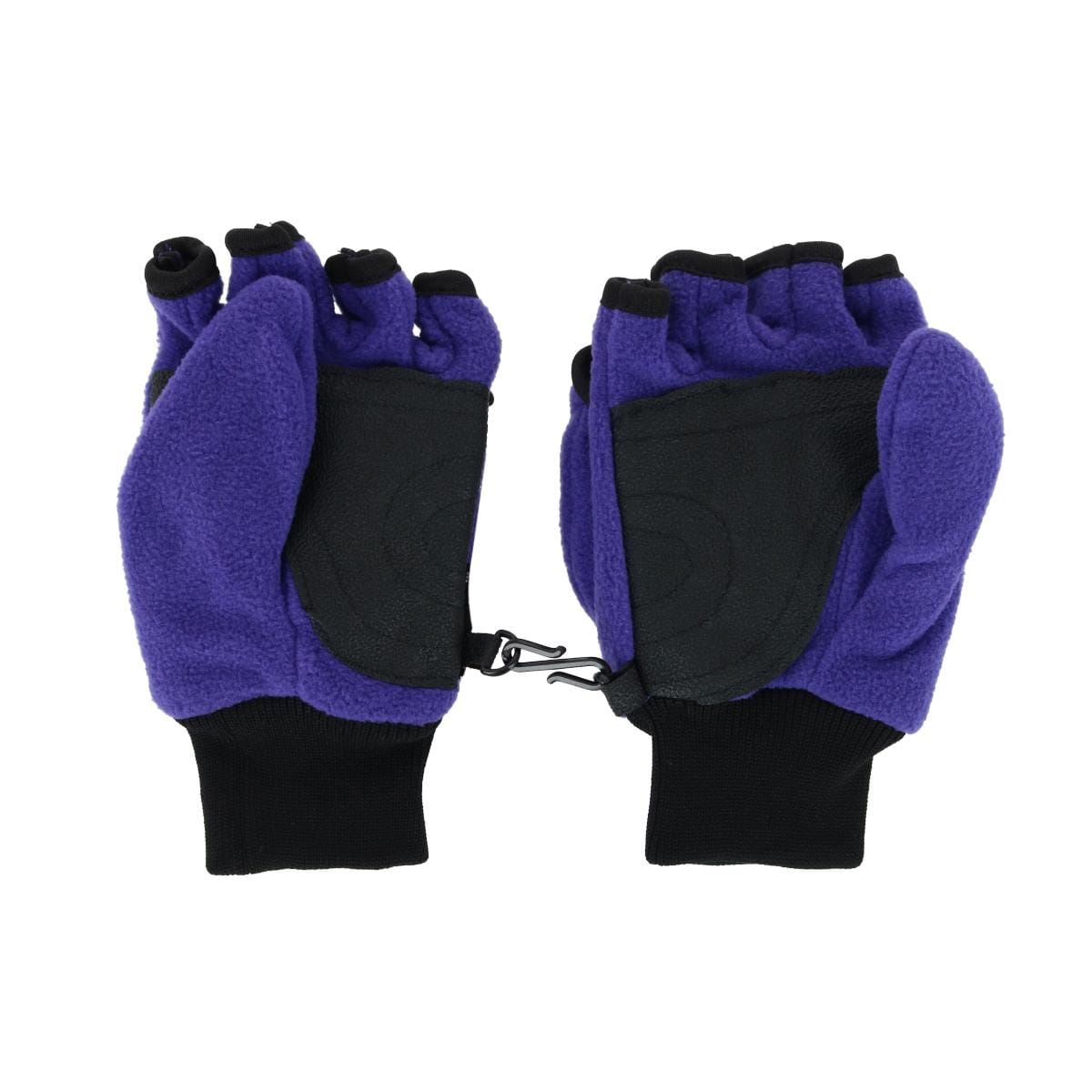 Iceberg Polar Wear Kid's 4-7 Fleece Convertible Fingerless Glove to Mitten - Purple