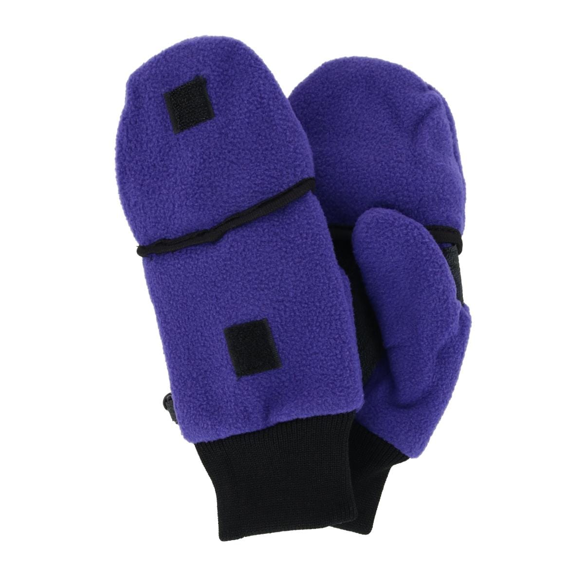 Iceberg Polar Wear Kid's 4-7 Fleece Convertible Fingerless Glove to Mitten - Purple