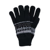 Men's Knit Winter Pattern Glove