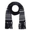 Men's Heavy Knit Winter Pattern Scarf
