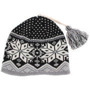 Women's Heavyweight Snowflake Winter Beanie Hat