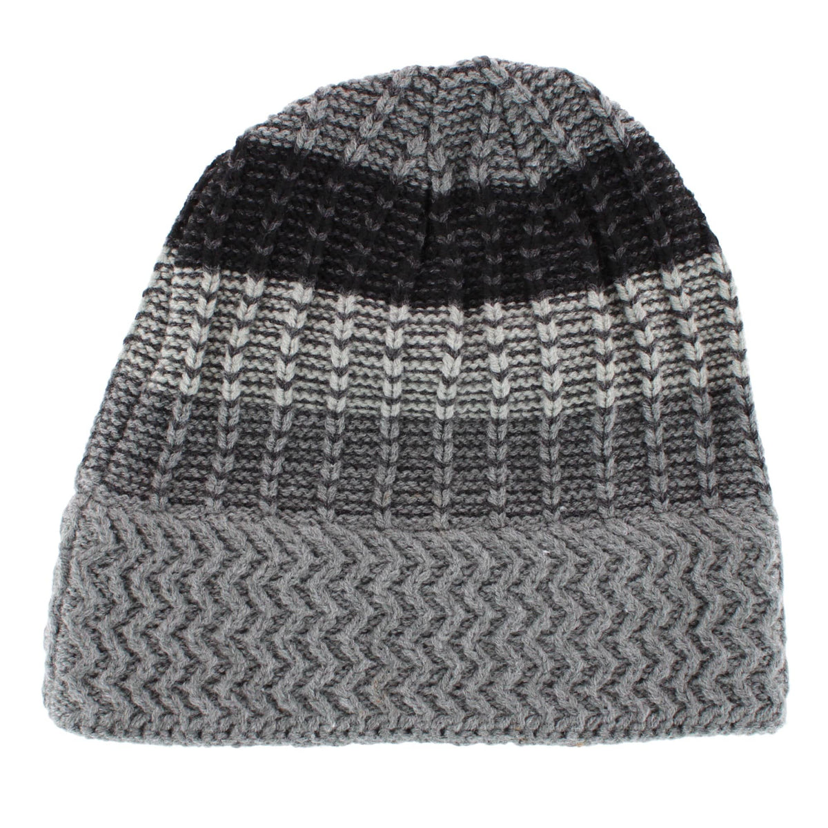 G&S Originals Men's Color Block Stripe Knit Winter Beanie Hat