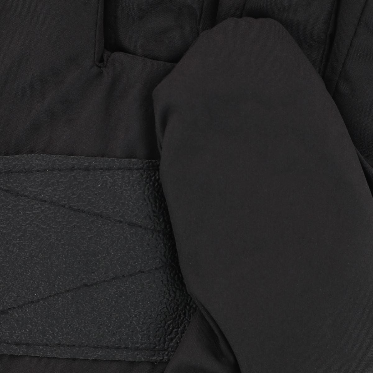 Iceberg Polar Wear Men's Thermal Lined Solid Color Winter Ski Glove - Black