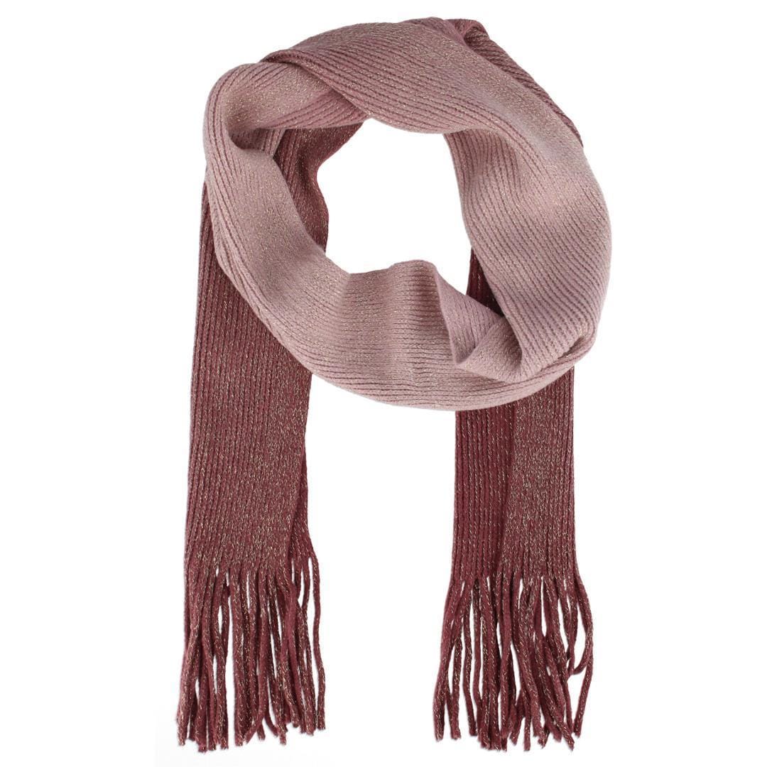 CTM® Women's Drop Dye Lurex Winter Scarf - Women's Drop Dye Lurex Winter Scarf
