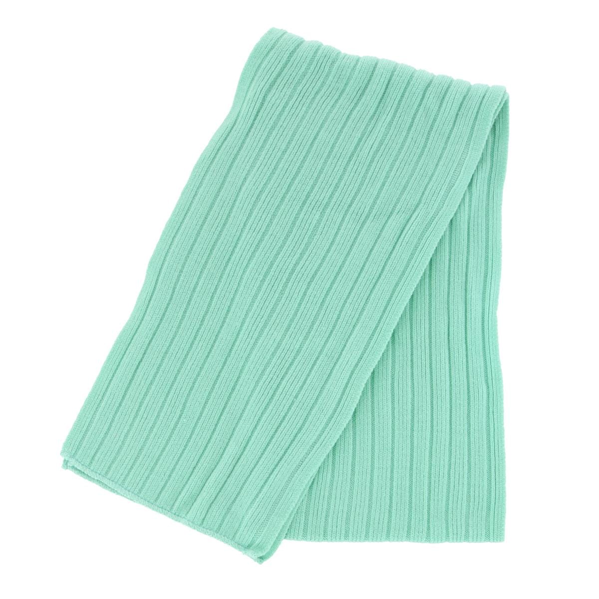 G&S Originals Women's Solid Color Winter Knit Scarf - Aqua