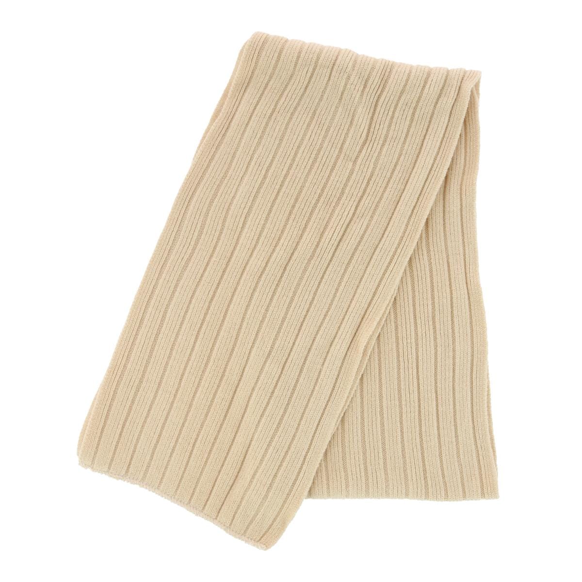 G&S Originals Women's Solid Color Winter Knit Scarf - Beige