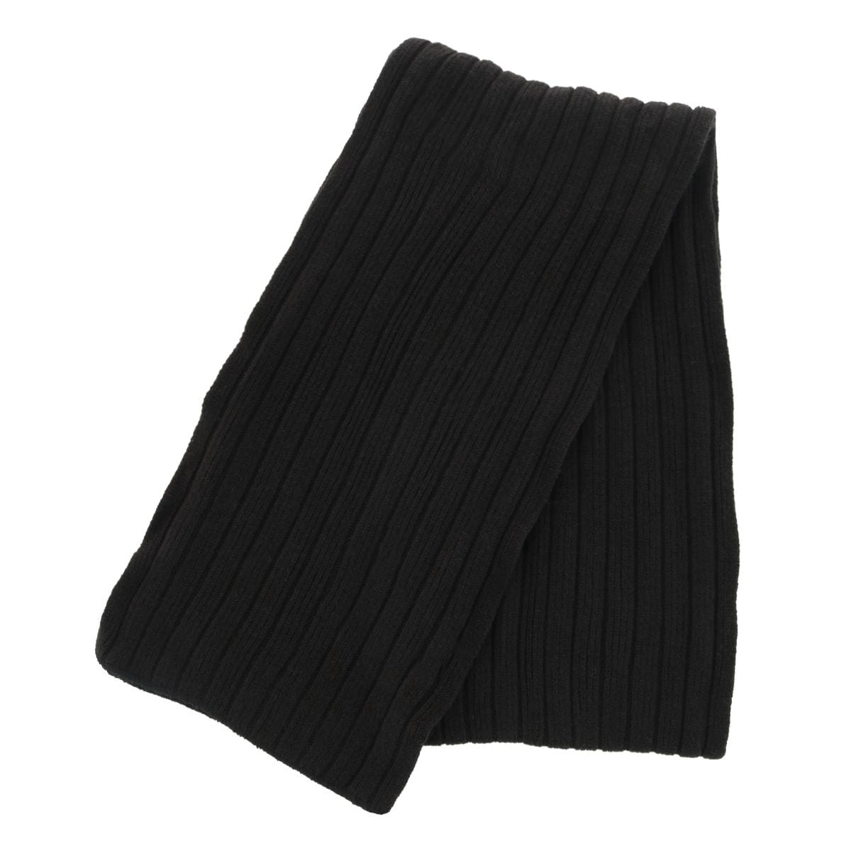 G&S Originals Women's Solid Color Winter Knit Scarf - Black