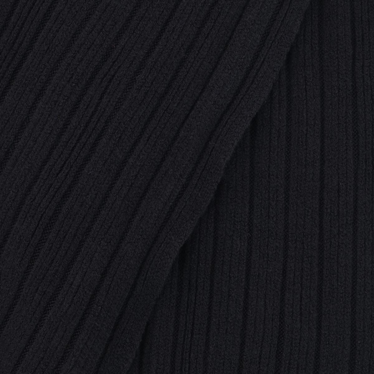 G&S Originals Women's Solid Color Winter Knit Scarf - Black