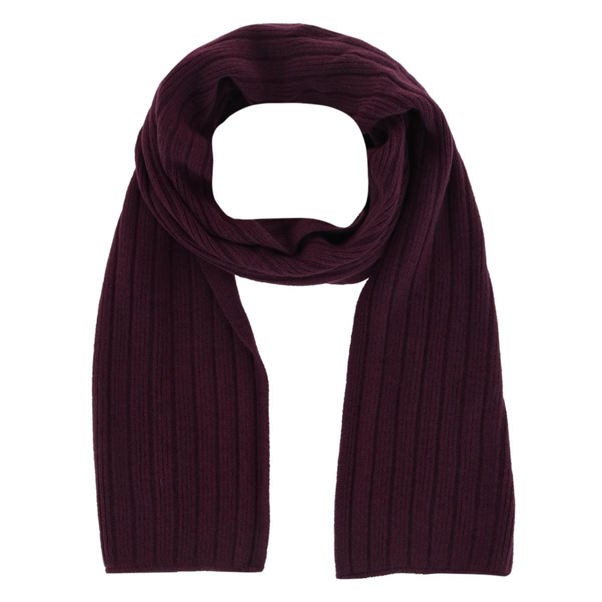 G&S Originals Women's Solid Color Winter Knit Scarf - Purple