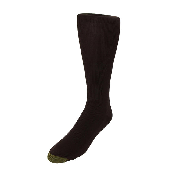 Gold Toe Men's Metropolitan Moisture Control OTC Socks (Pack of 3)