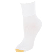 Womens Cotton Turn Cuff Ankle Socks (Pack of 3)