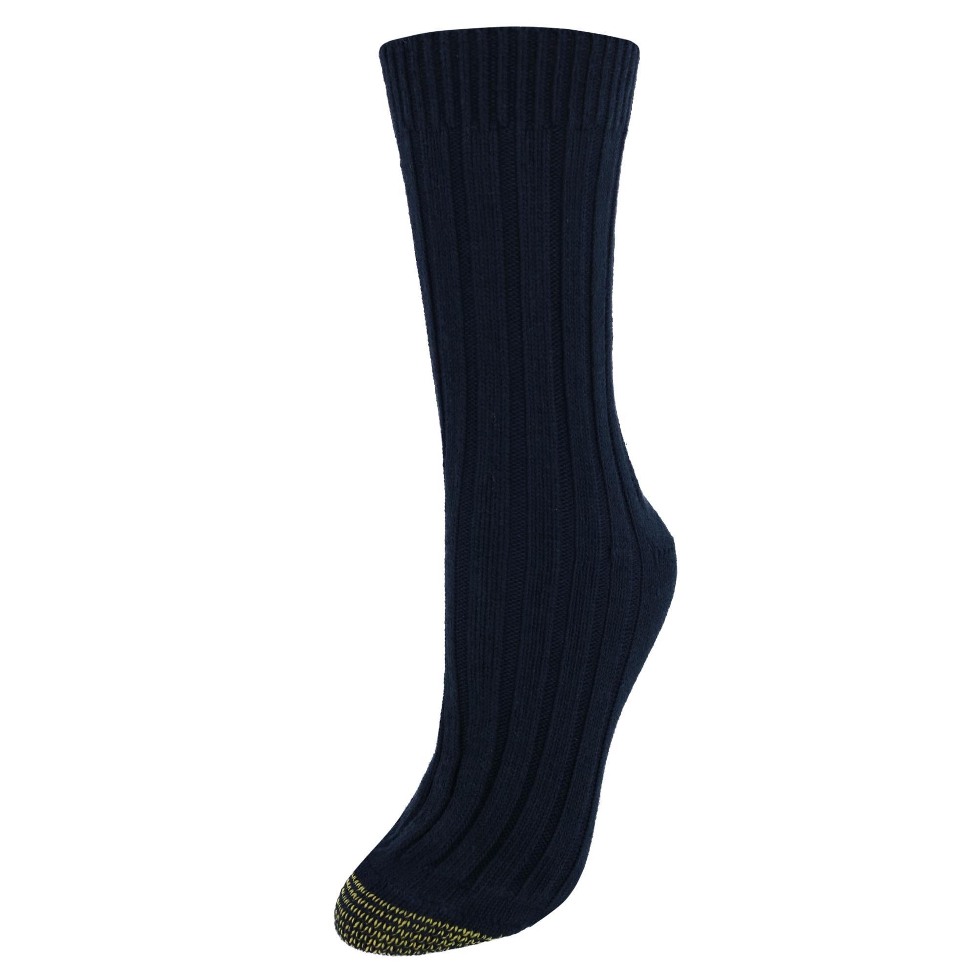 Gold Toe Women's Weekender Socks (3 Pair) - Denim Blue