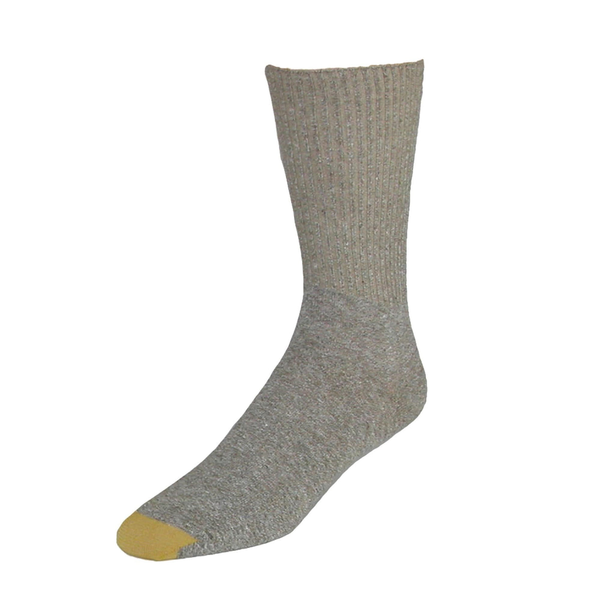 Gold Toe Women's Extended Size Turn Cuff Anklet (6 Pair Pack) - Khaki
