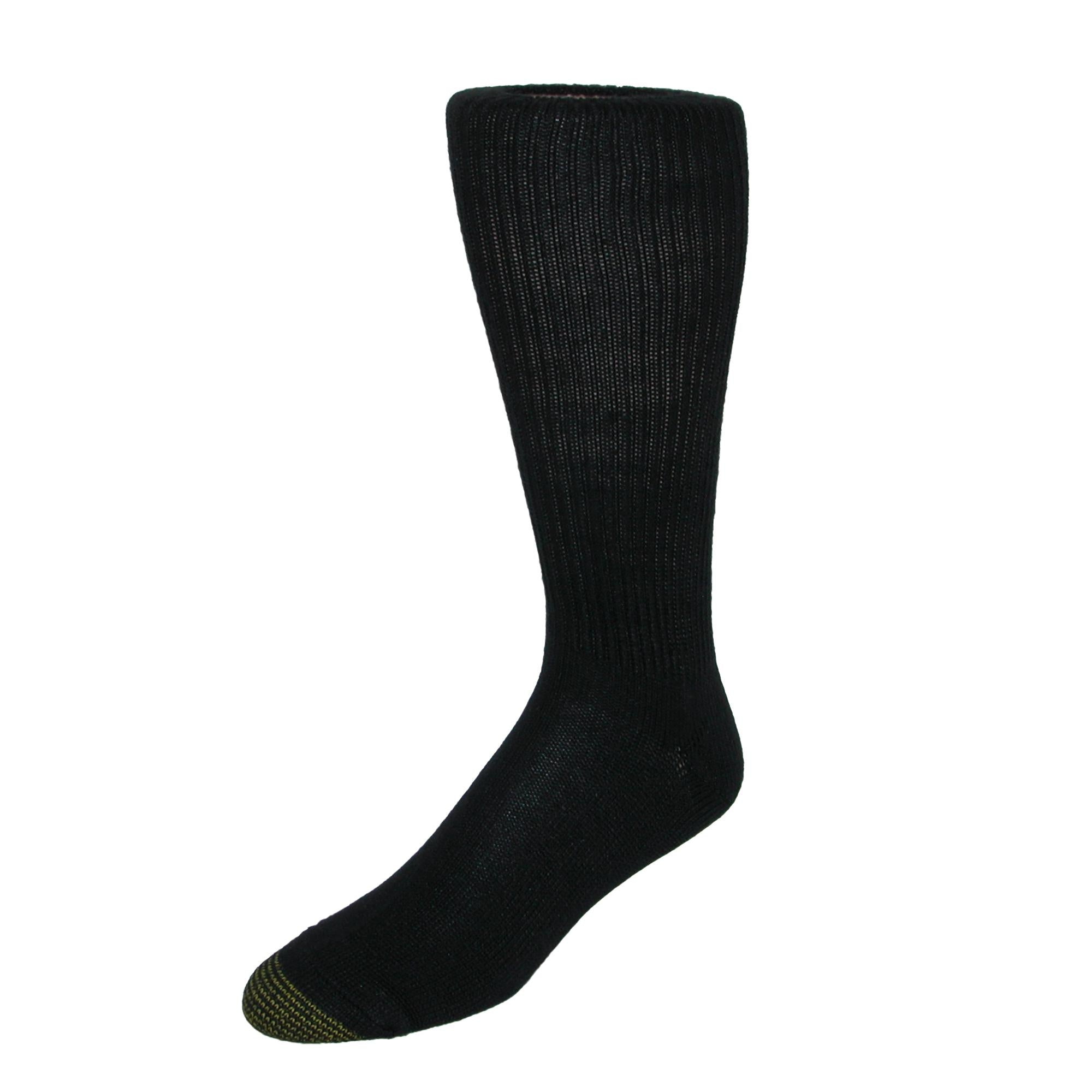 Men's Mid Calf Fluffies Socks (Pack of 3) by Gold Toe