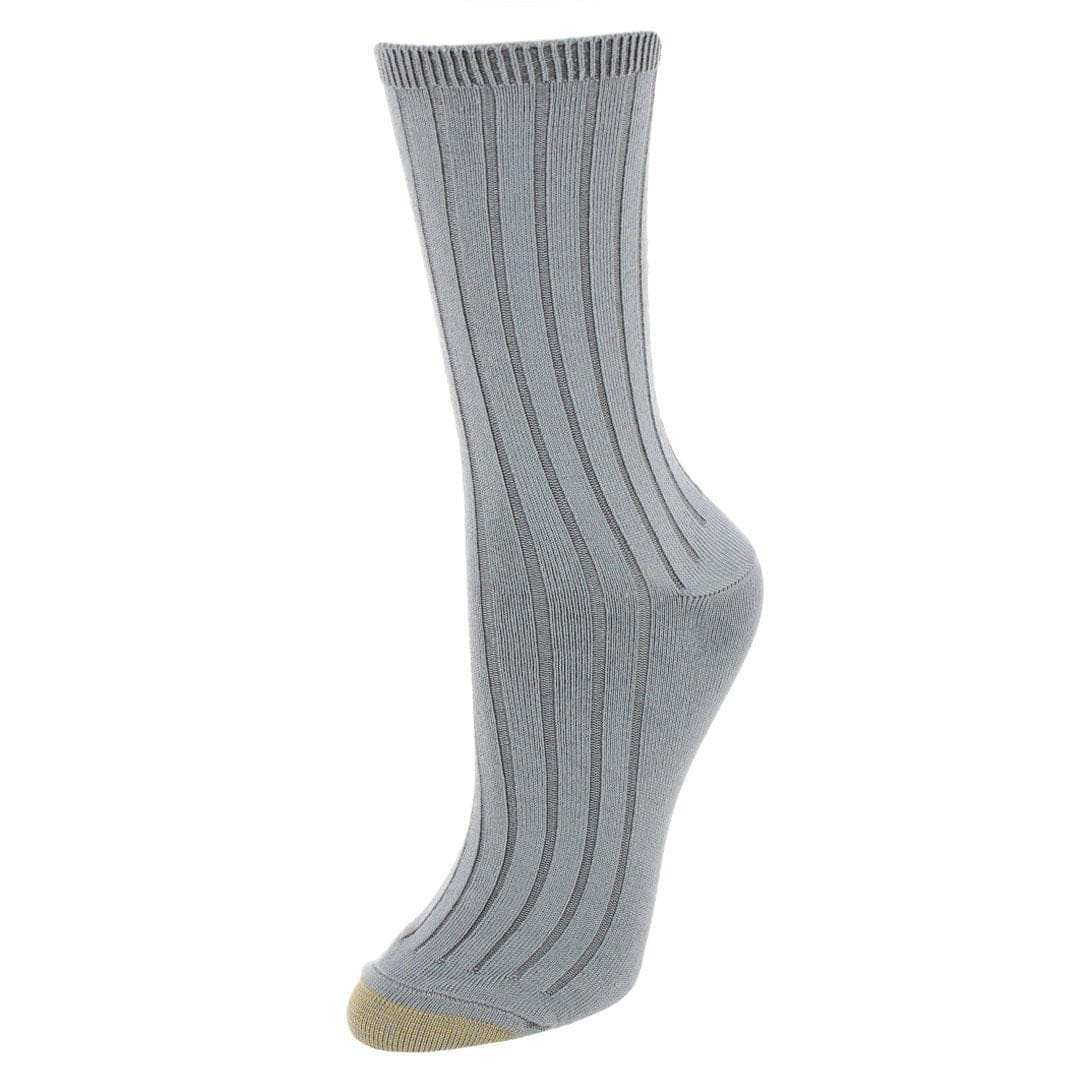 Gold Toe Women's Ultra Sof Verono Crew Socks (Pack of 3) - Midnight, Flannel, Midnight