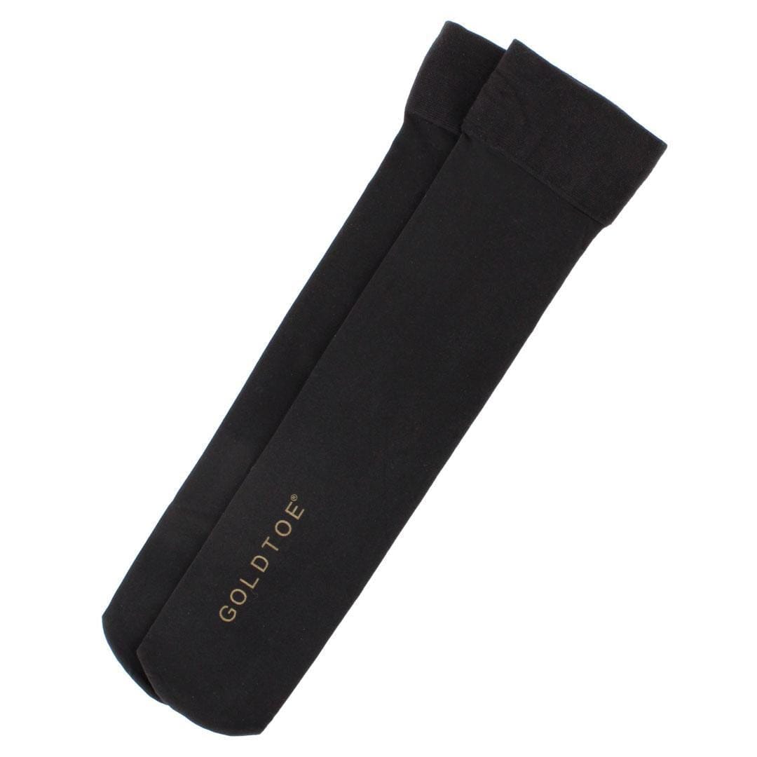 Gold Toe Women's Nylon Dress Trouser Socks (Pack of 3) - Black