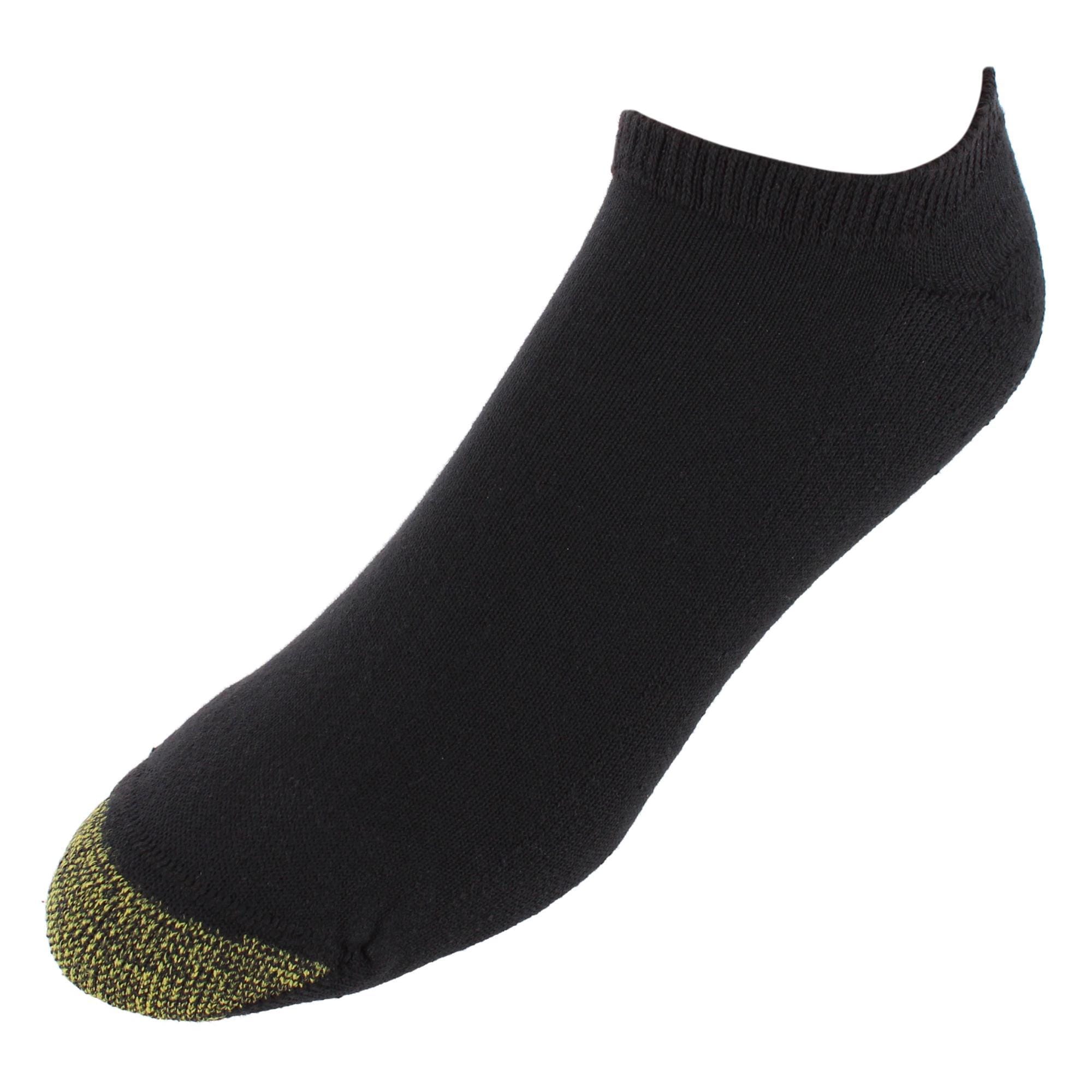 Gold Toe Men's Cushioned Cotton No Show Socks (6 Pack)
