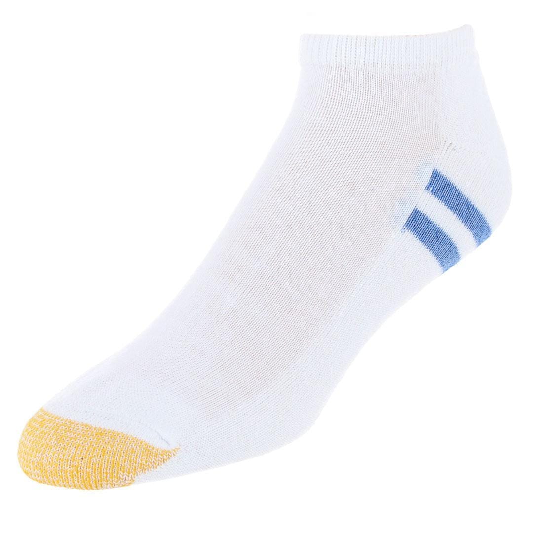 Gold Toe Men's Cushioned Cotton No Show Socks (6 Pack) - Multiple