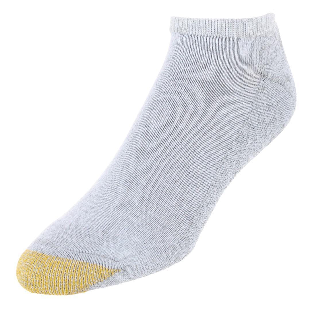 Gold Toe Men's Cushioned Cotton No Show Socks (6 Pack) - Multiple