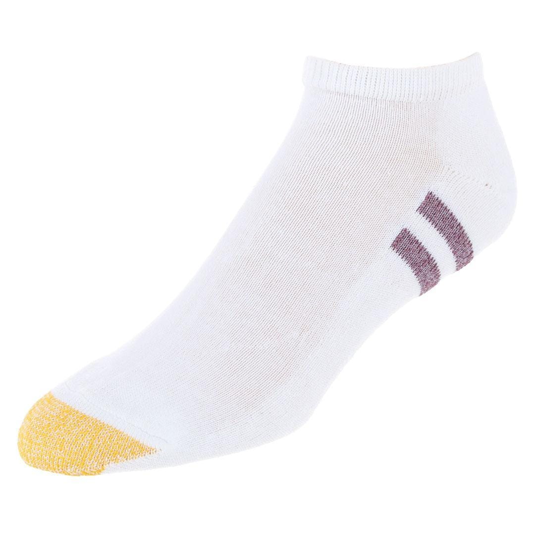 Gold Toe Men's Cushioned Cotton No Show Socks (6 Pack) - Multiple